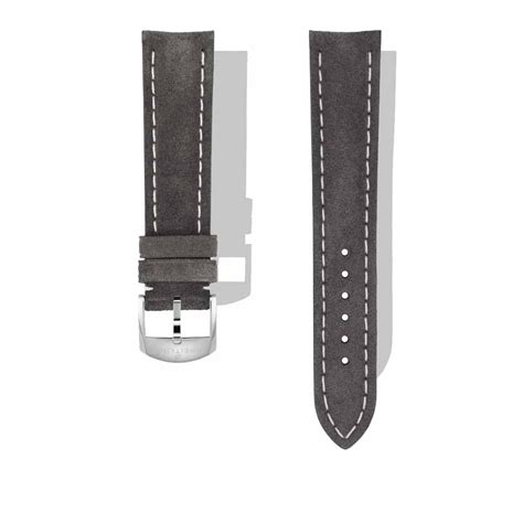 breitling anthracite strap|Anthracite Nubuck Calfskin Leather Strap .